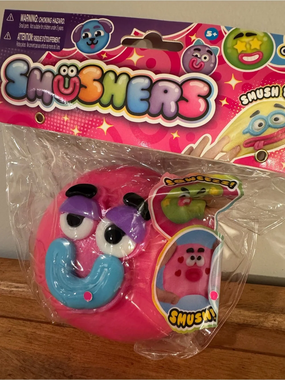 ORB Curiosities Smushers Squeeze - Pink Face